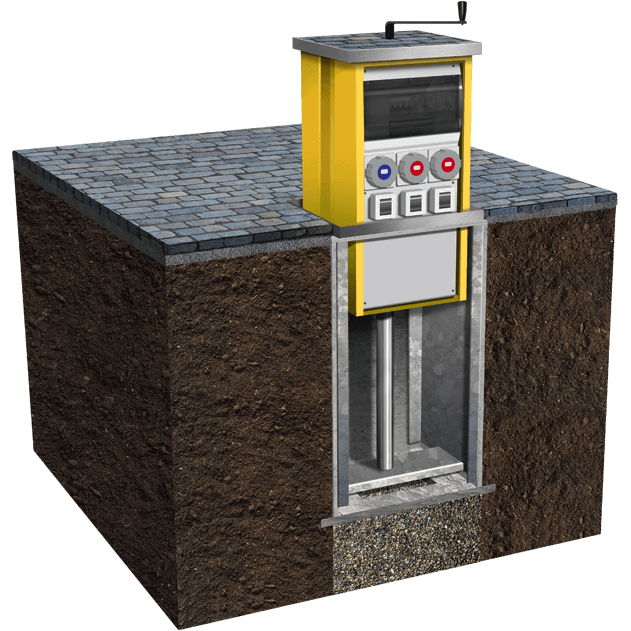 OUTDOOR POWER SOCKETS AT COVENT GARDEN, LONDON